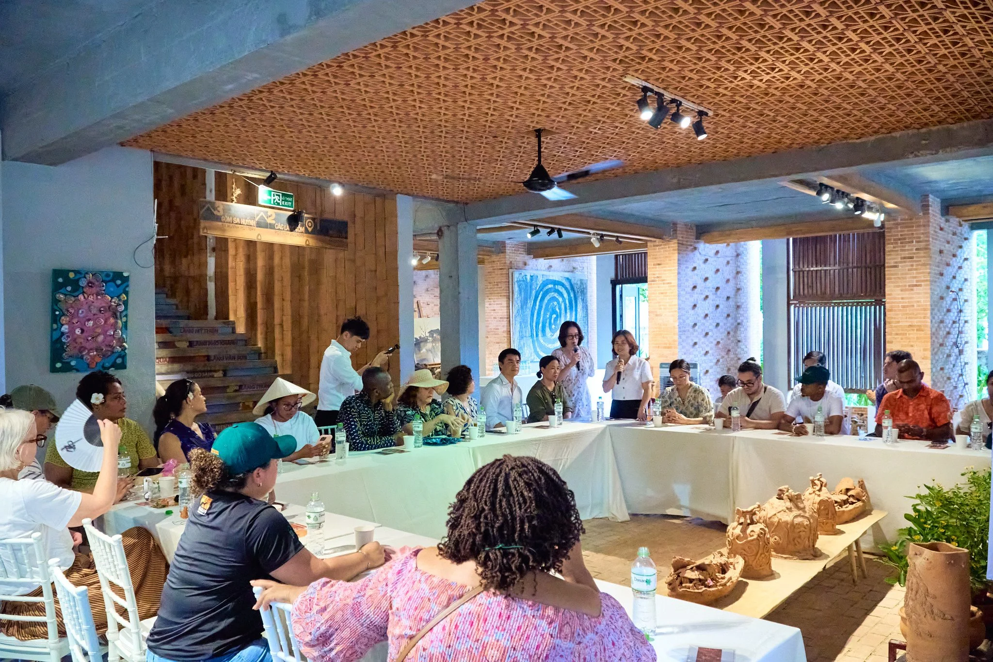 IFACCA-Globus Fellowship 2026_meetings at Thanh Ha Pottery village_04_courtesy Ministry of Culture, Sports and Tourism of Viet N