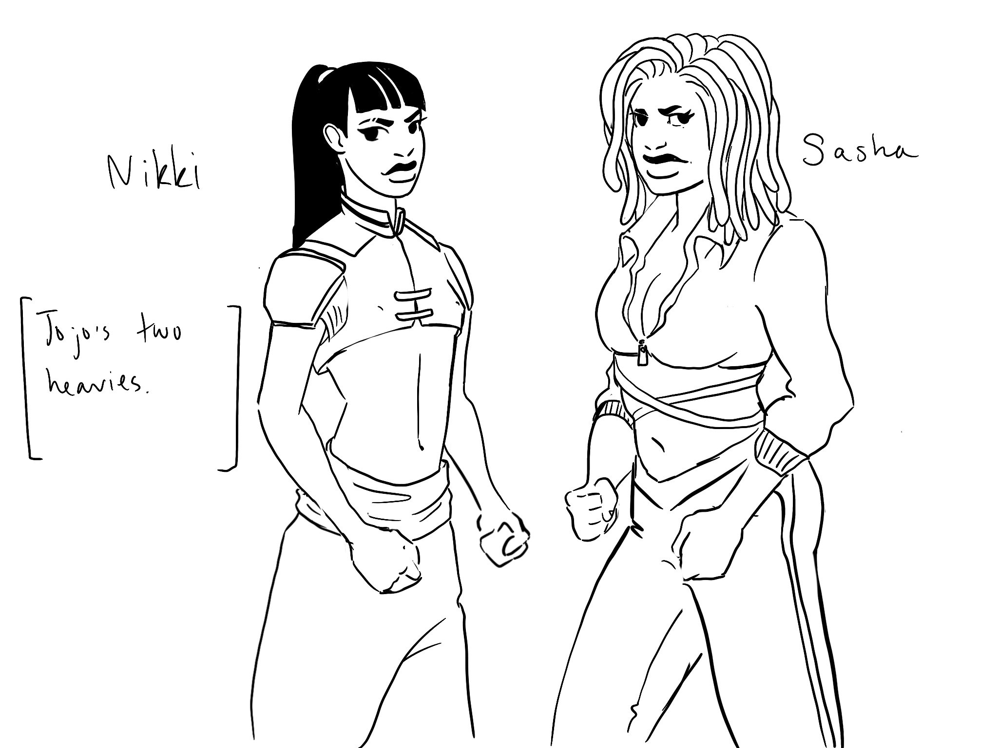 Nikki and Sasha line.jpg