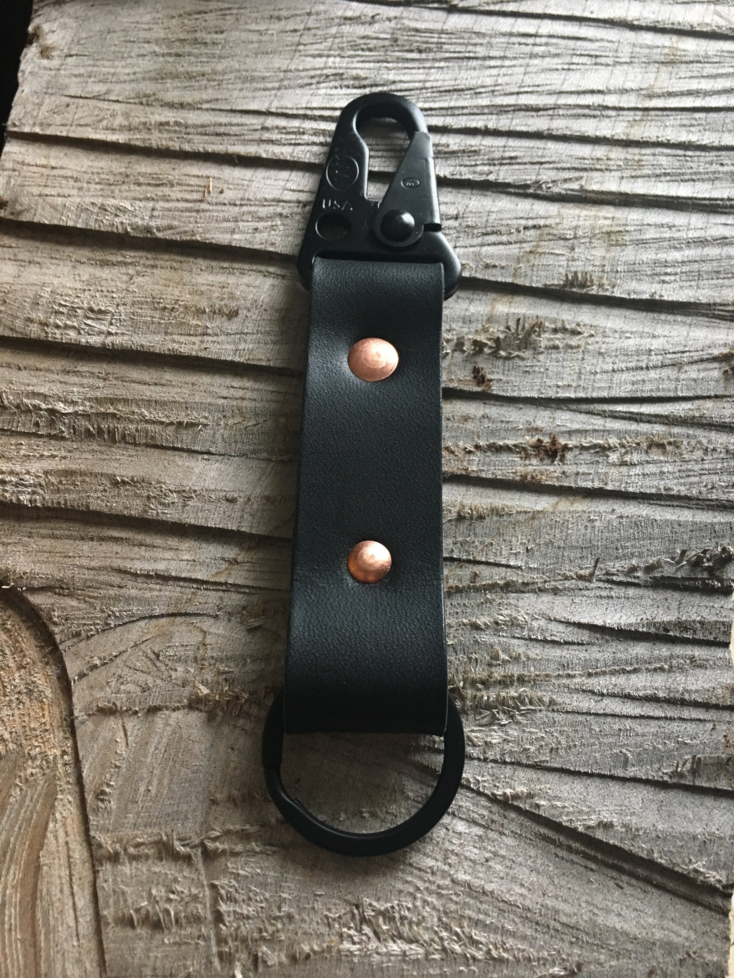 Military Key Clip - Black