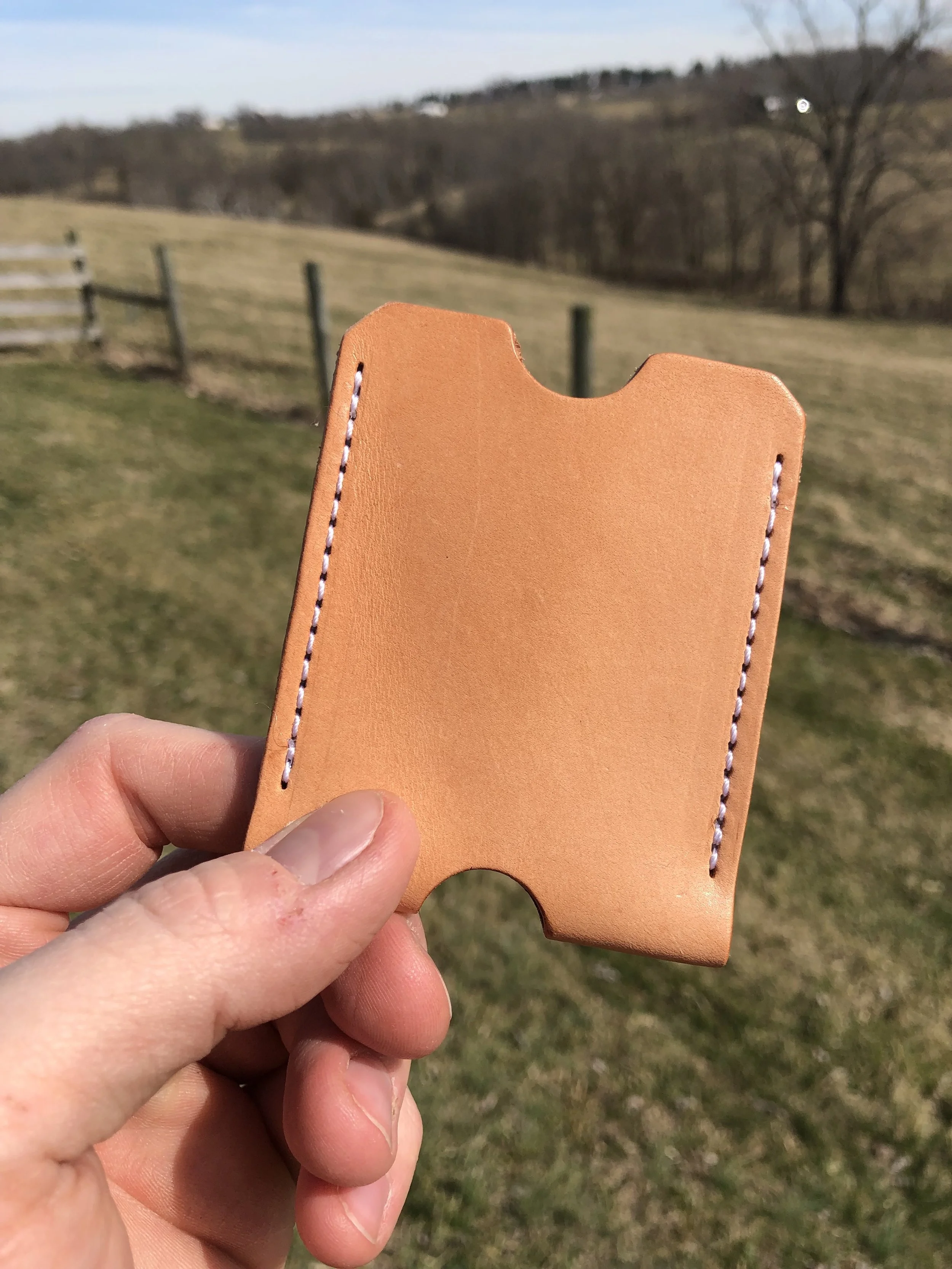 Credit Card Holder, Natural