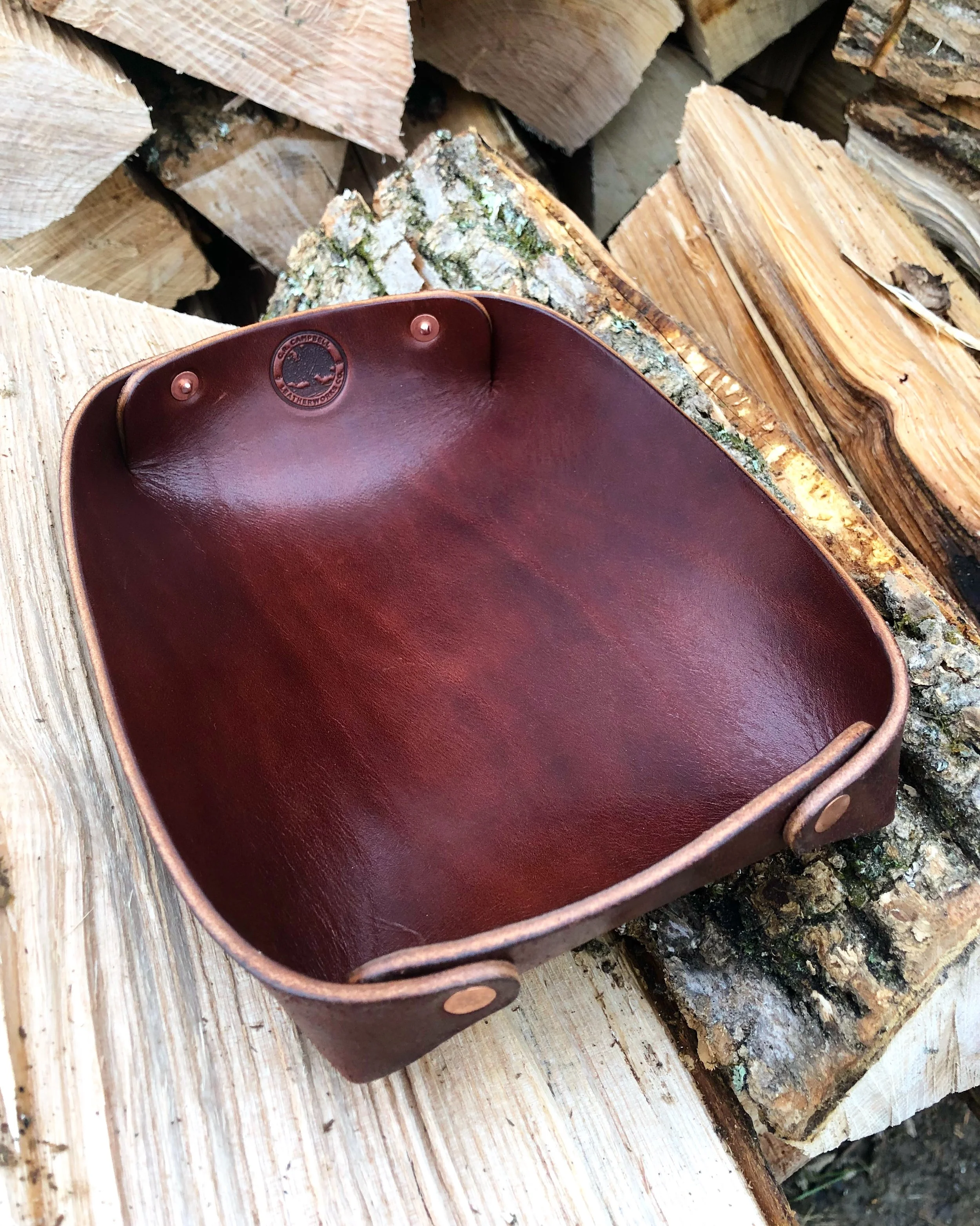 Valet Tray, Walnut Brown