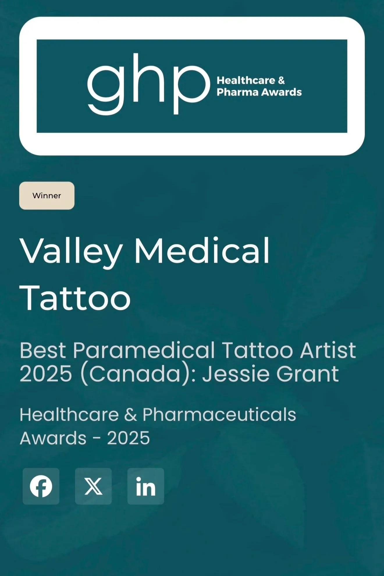 GLOBAL EXCELLENCE AWARD