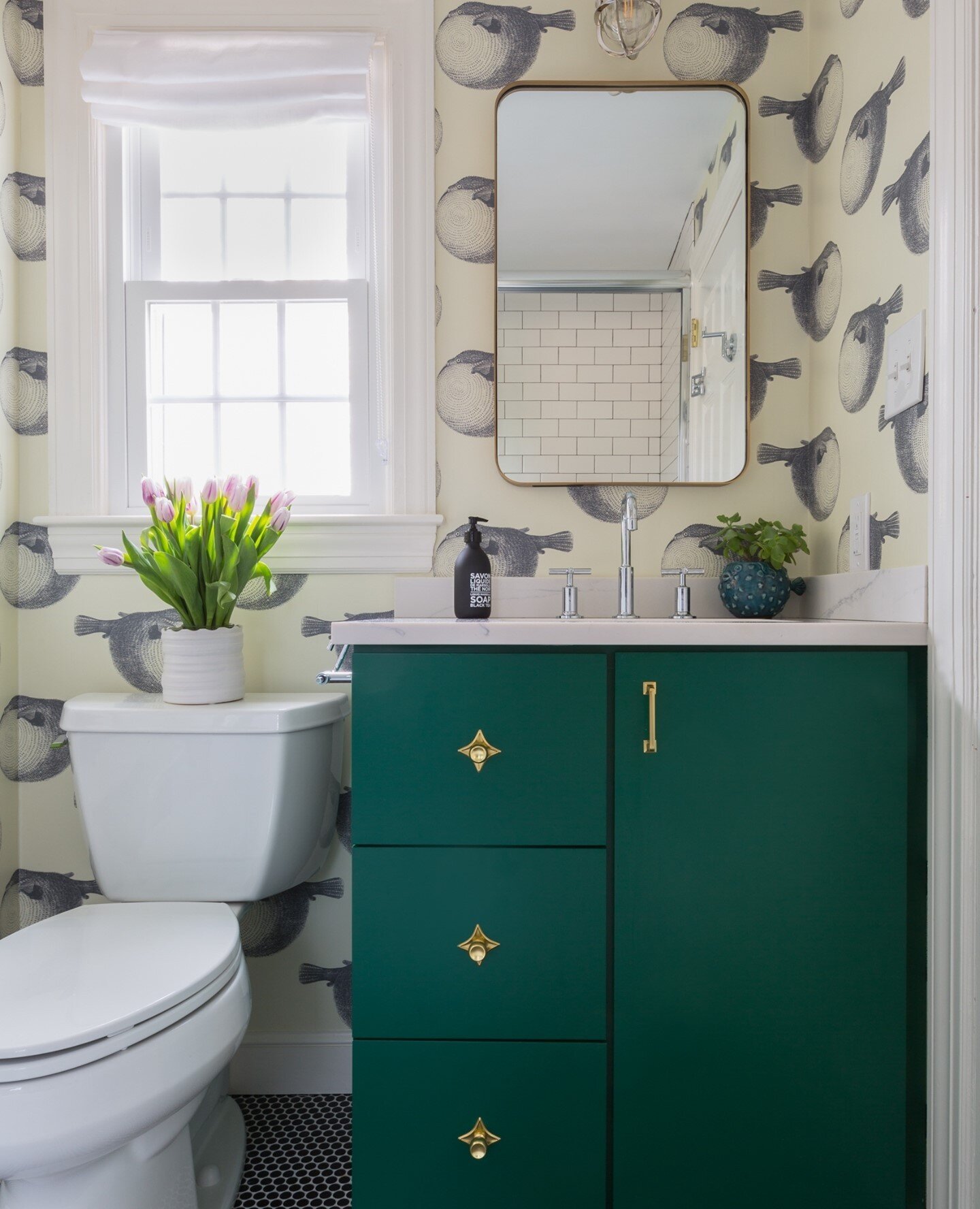 Bathrooms are making big statements these days. Being stretched to the limits on what they can offer for space (yes, we see you in there on your Zoom call!), bathrooms are getting renovated in the most creative ways. ⁠
⁠
Do you have a bathroom that&r