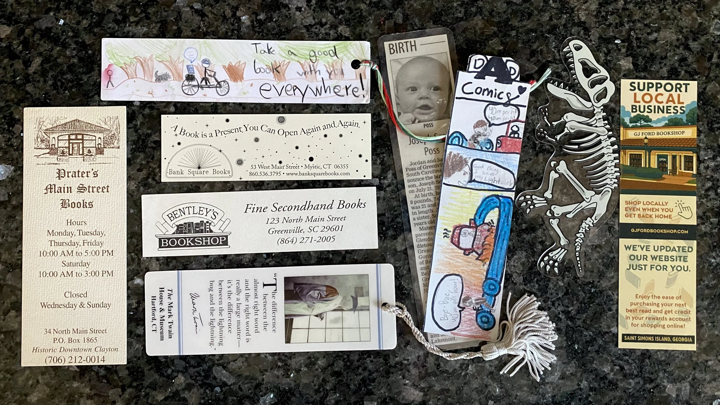 On bookmarks