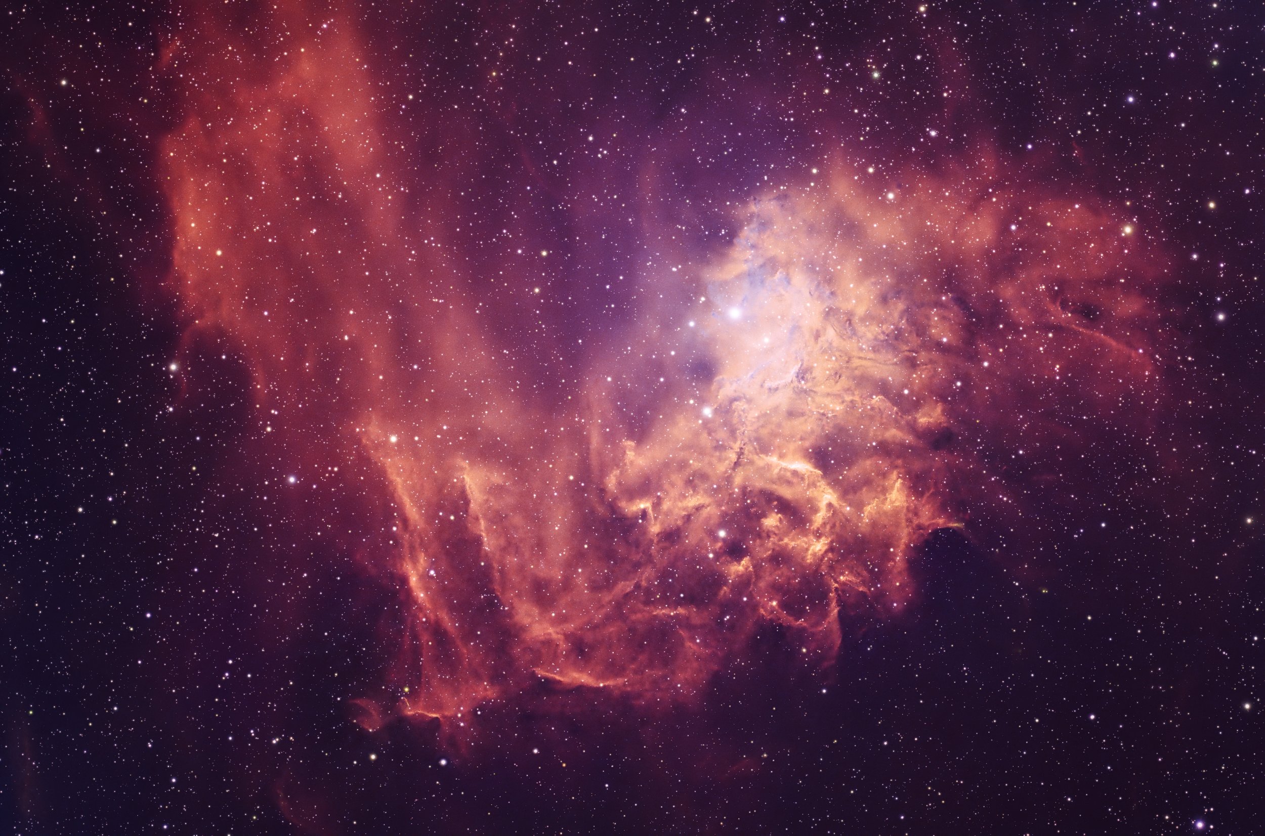 Flaming Star Nebula I