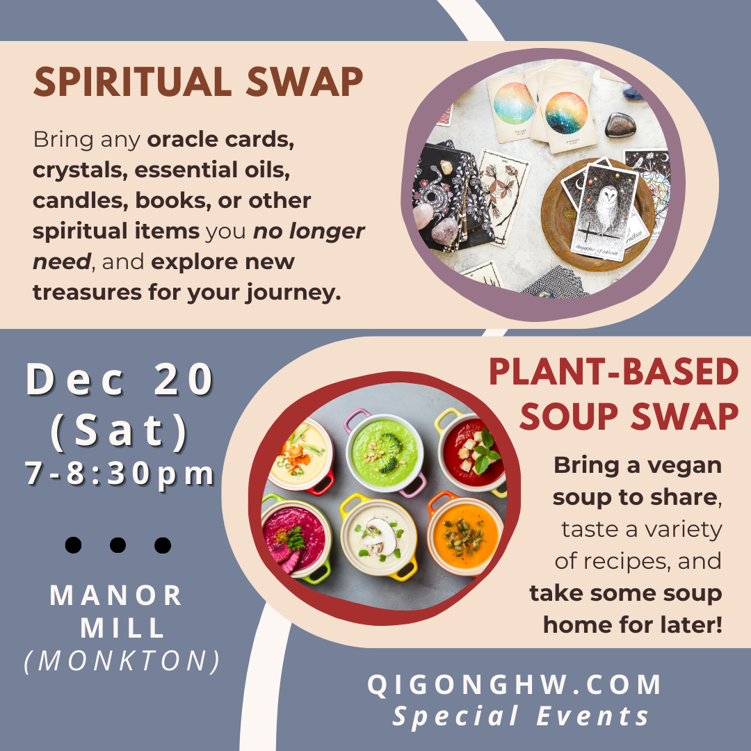 Spiritual Swap + Plant-Based Soup Swap [Manor Mill-Monkton]