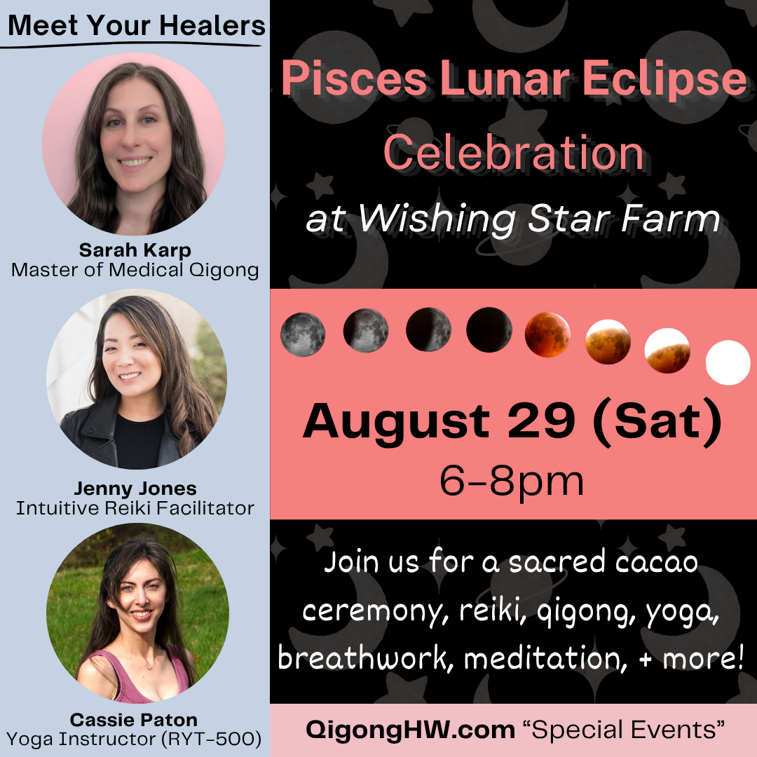 Pisces Lunar Eclipse Celebration: Cacao, Reiki, and More [Wishing Star Farm]