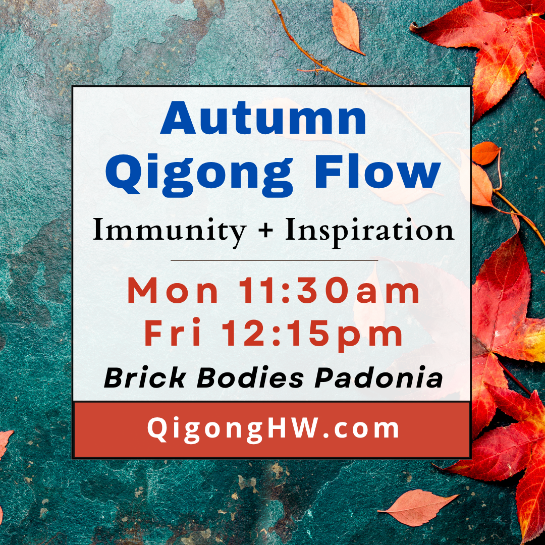 Autumn Qigong: Boosting Immunity + Inspiration (Brick Bodies Padonia)