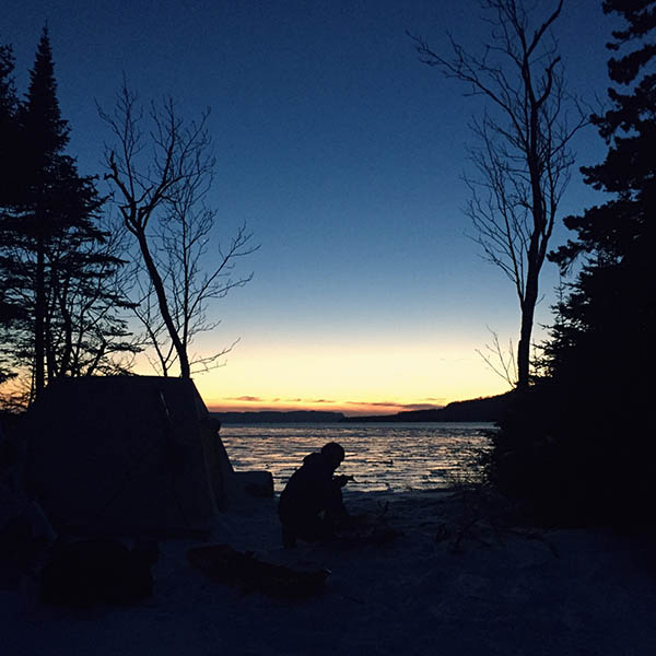 Winter Camping in the North