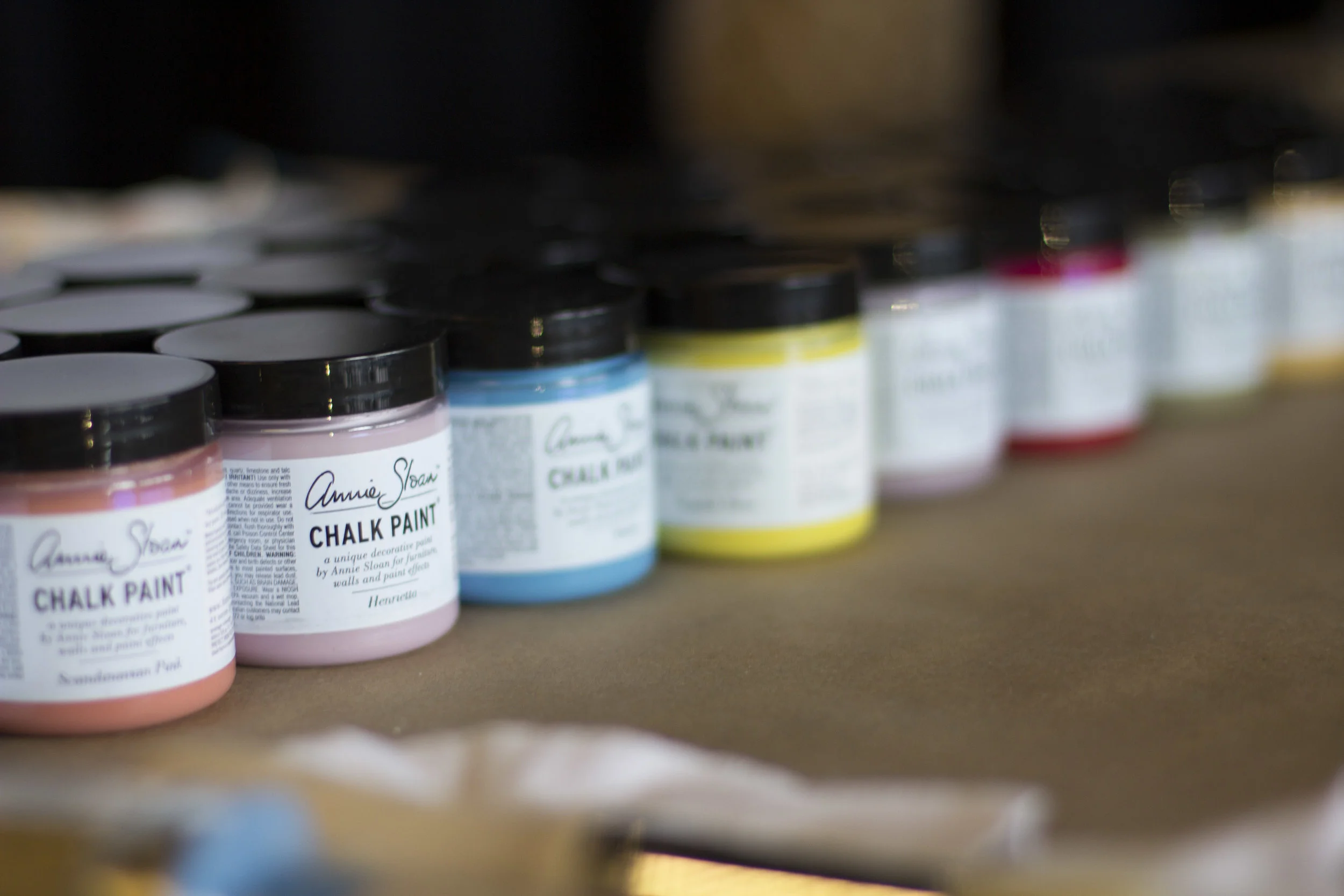Junk Bonanza Workshop: Chalk Paint by Annie Sloan