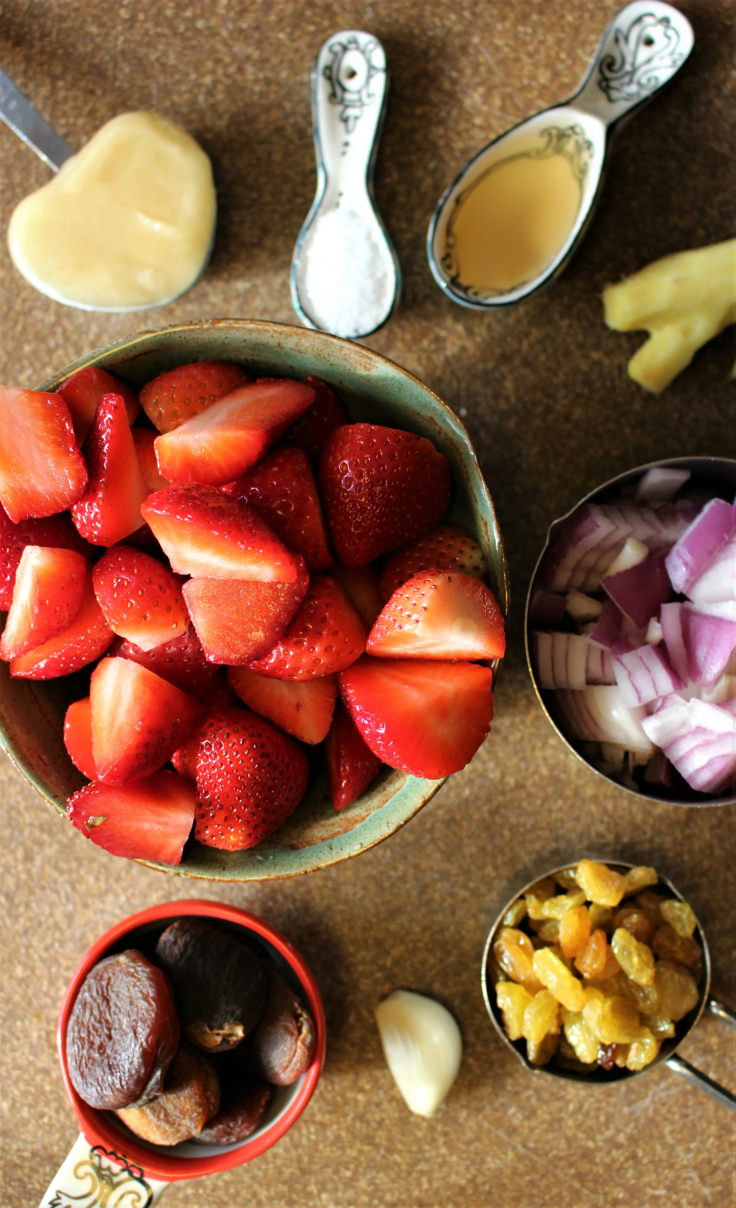 Fermented Strawberry Chutney