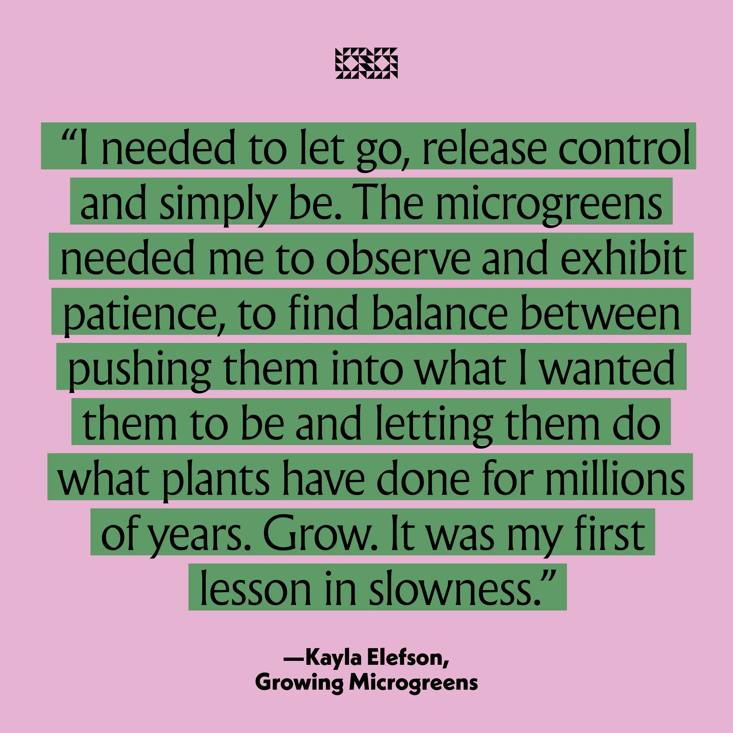 Growing Microgreens in the Vision Issue