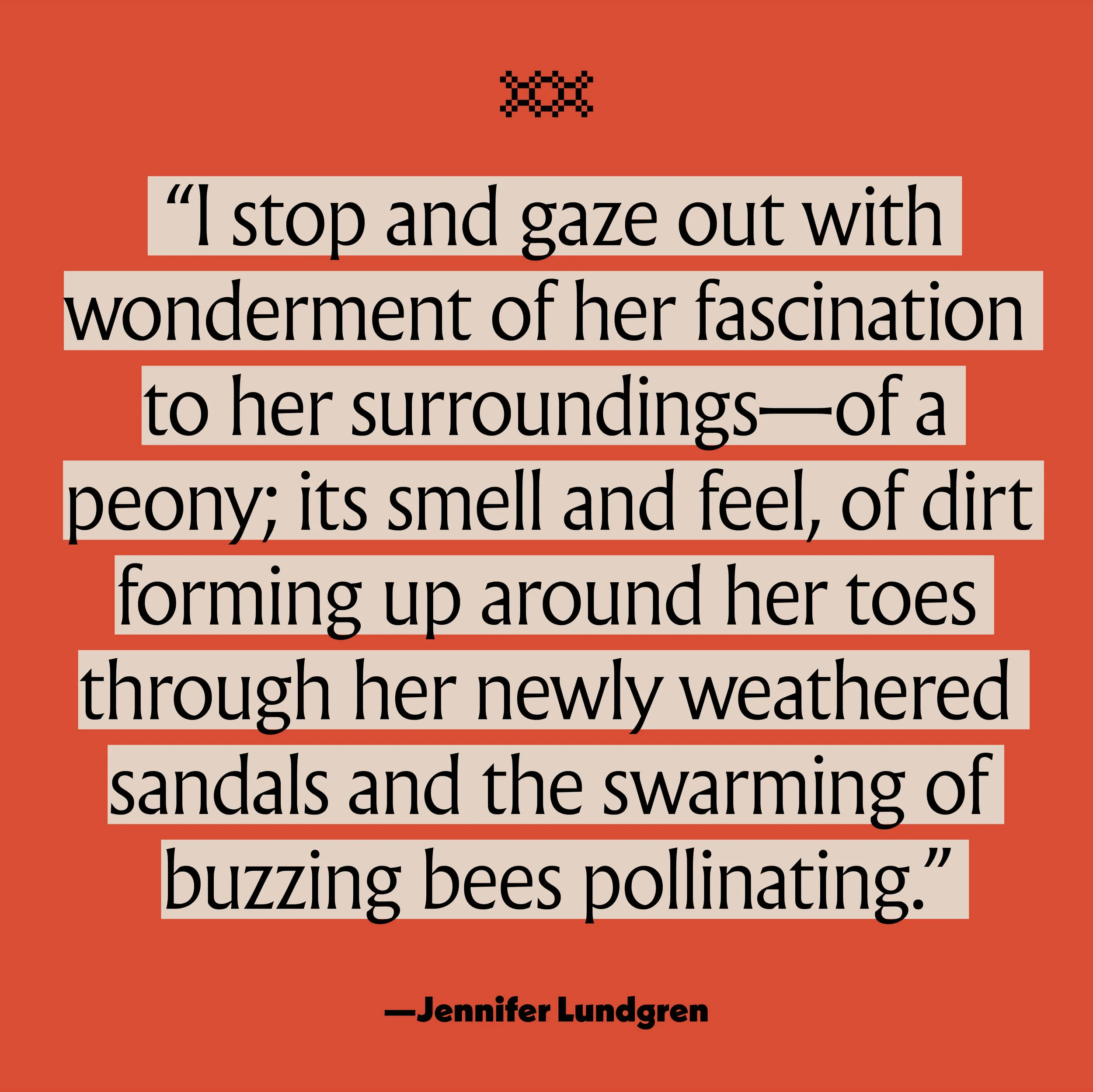 Jennifer Lundgren in the Curiosity Issue