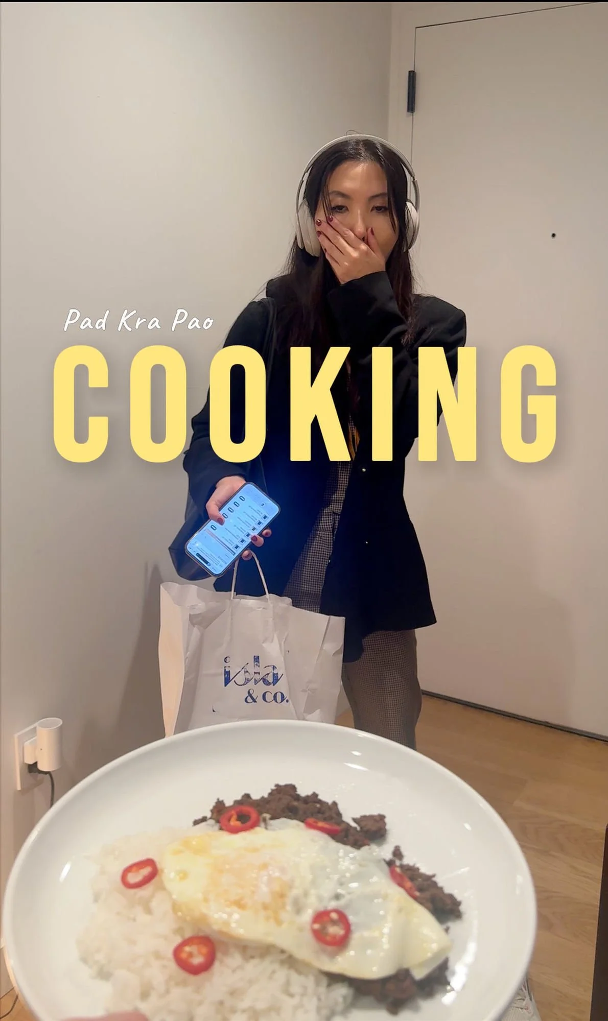 Cooking — Pad Kra Pao