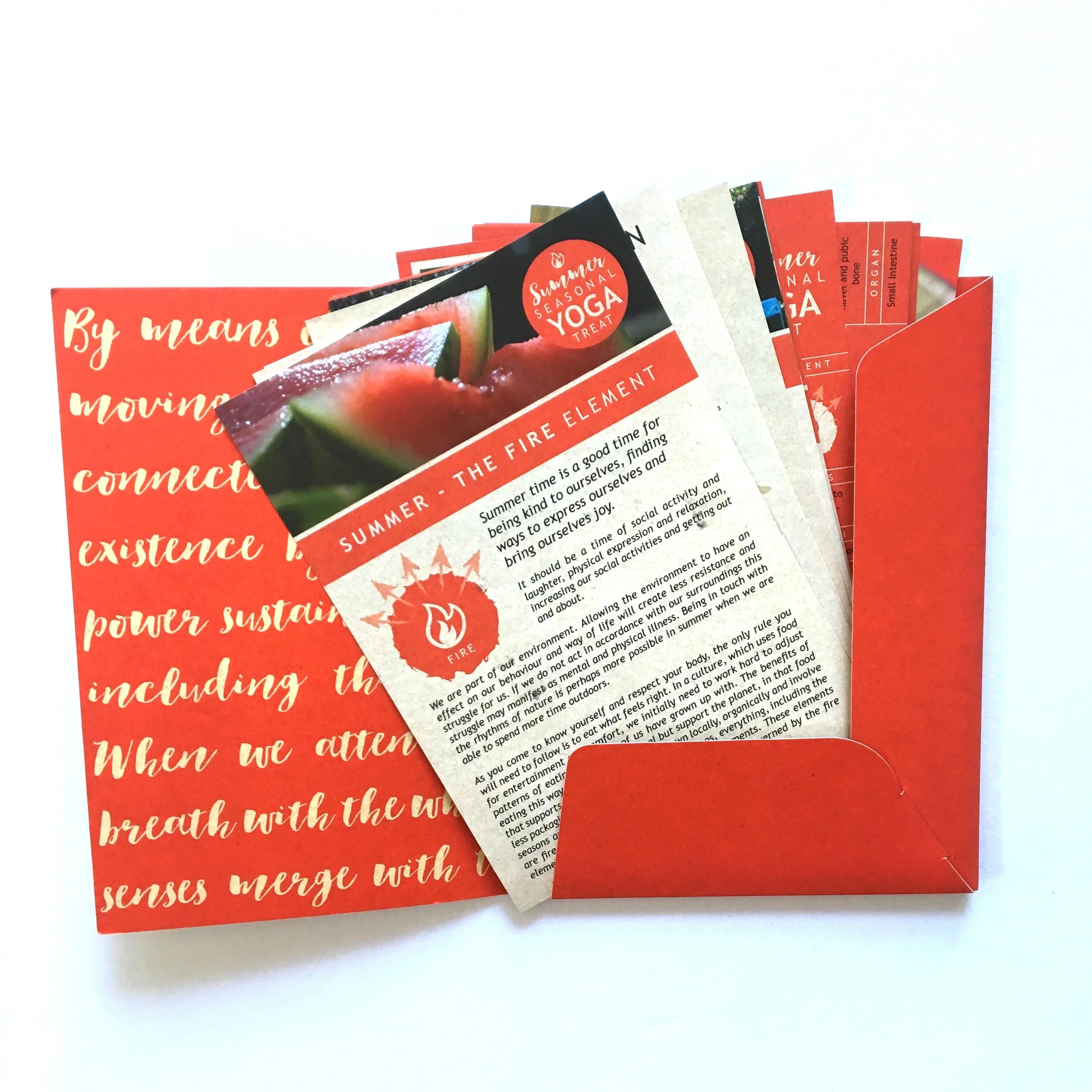 Summer Seasonal Booklet 