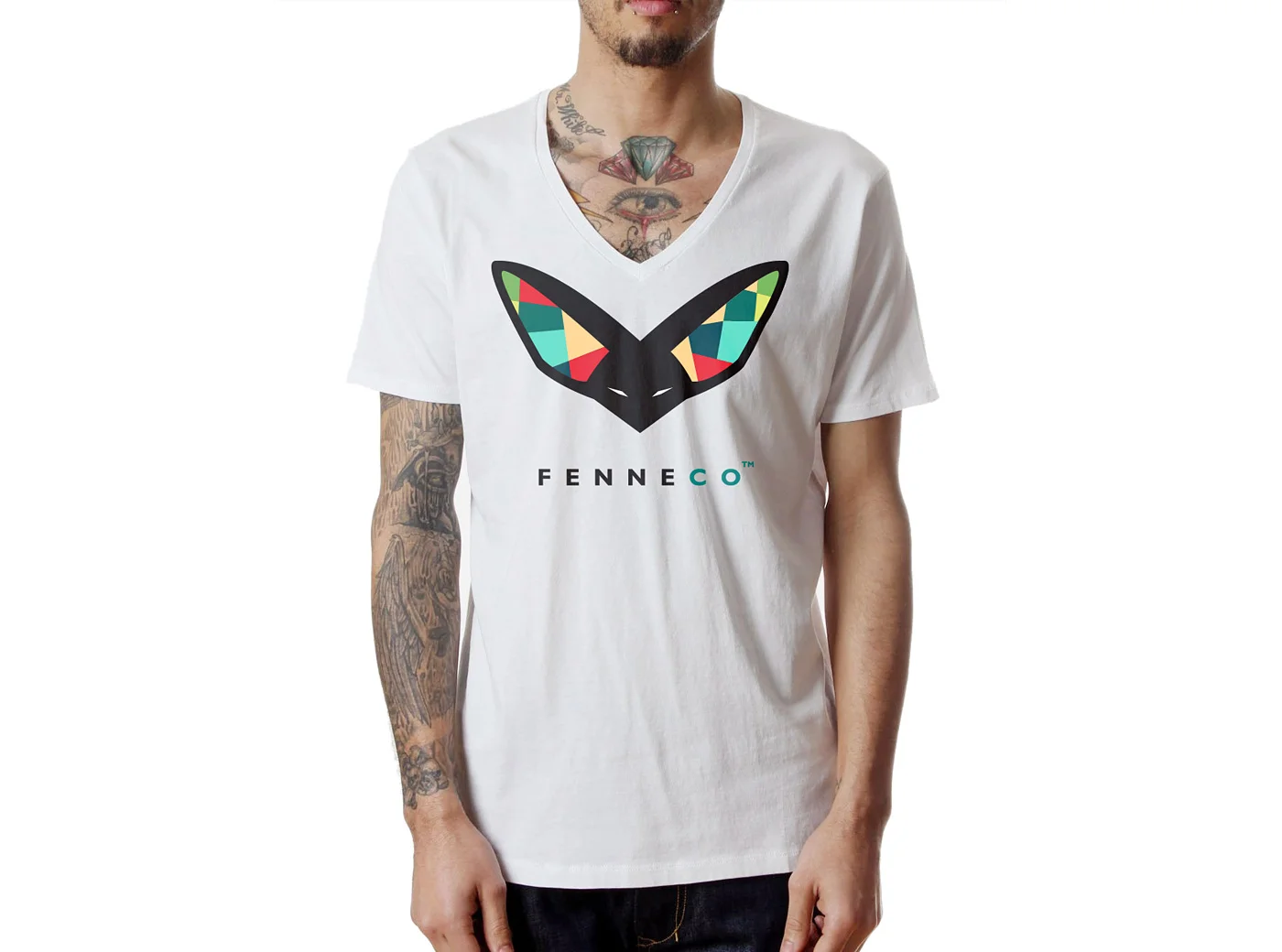 Fenneco - animal-friendly sportswear brand - logo and visual identity design 6