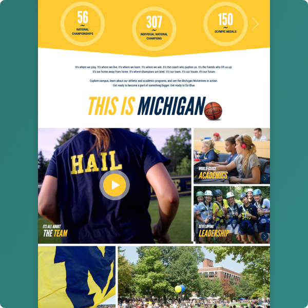 "This Is Michigan" Experience