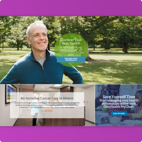 OhioHealth Website Redesign