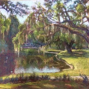 Lazy Day Unframed, 16x16 Pastel, $500