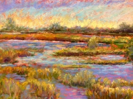 Day At The Marsh Pastel