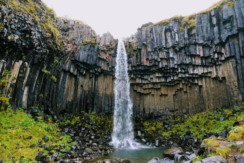 Svartifoss Waterfall