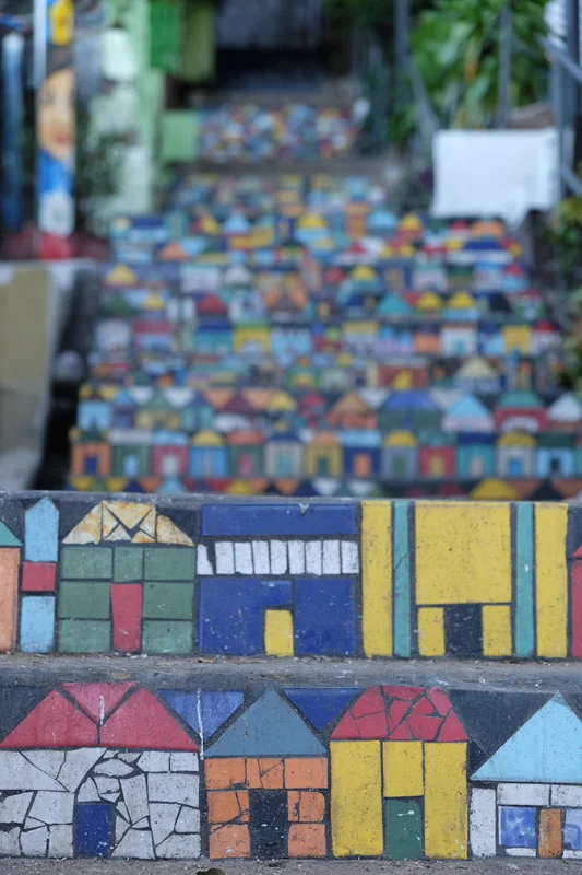 Azulejos de la Escalinata, San Jerónimo, AsunciónStairway Tiles, San Jerónimo, Asunción