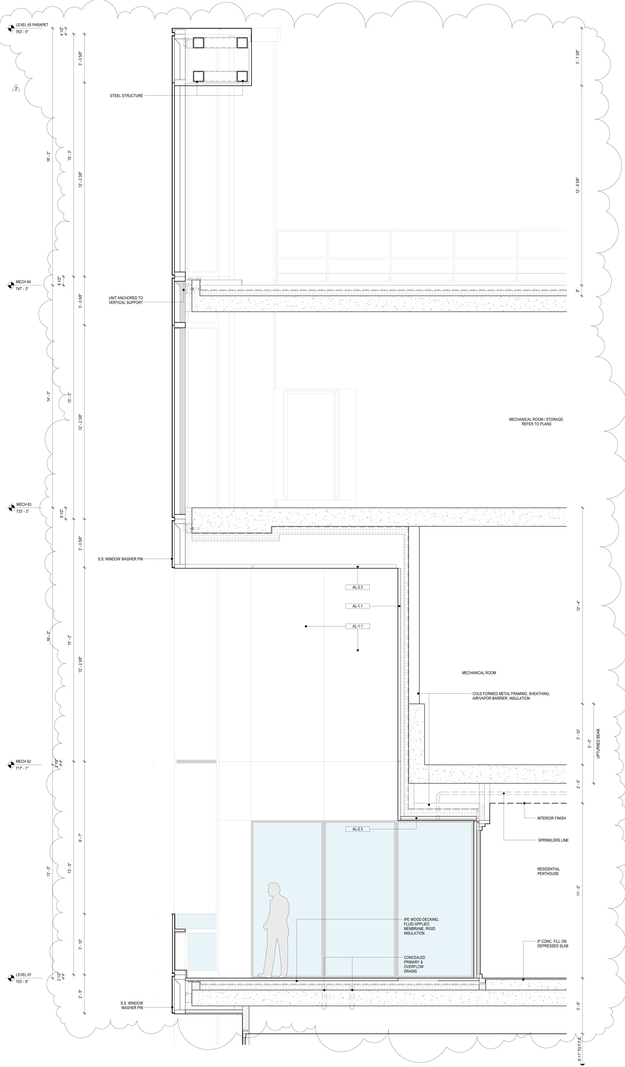 Penthouse Terrace Section
