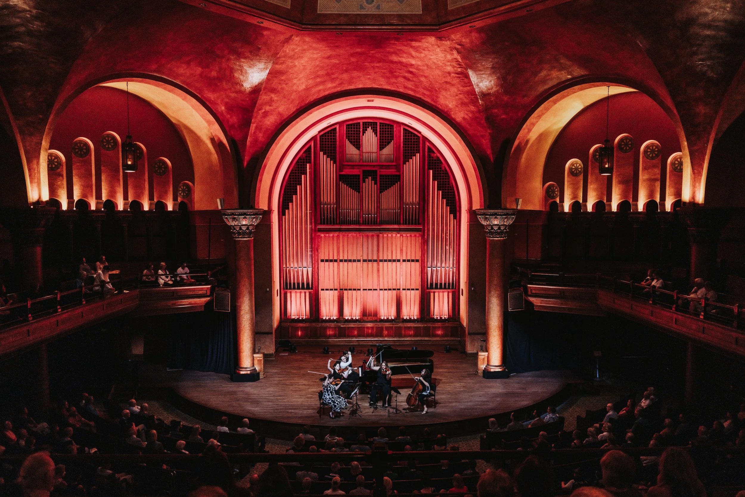 Illia Ovcharenko with Ironwood Quartet