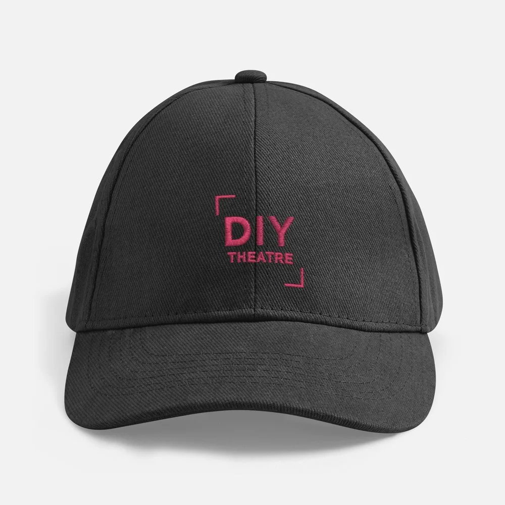DIY Theatre Embroidered Baseball Hat