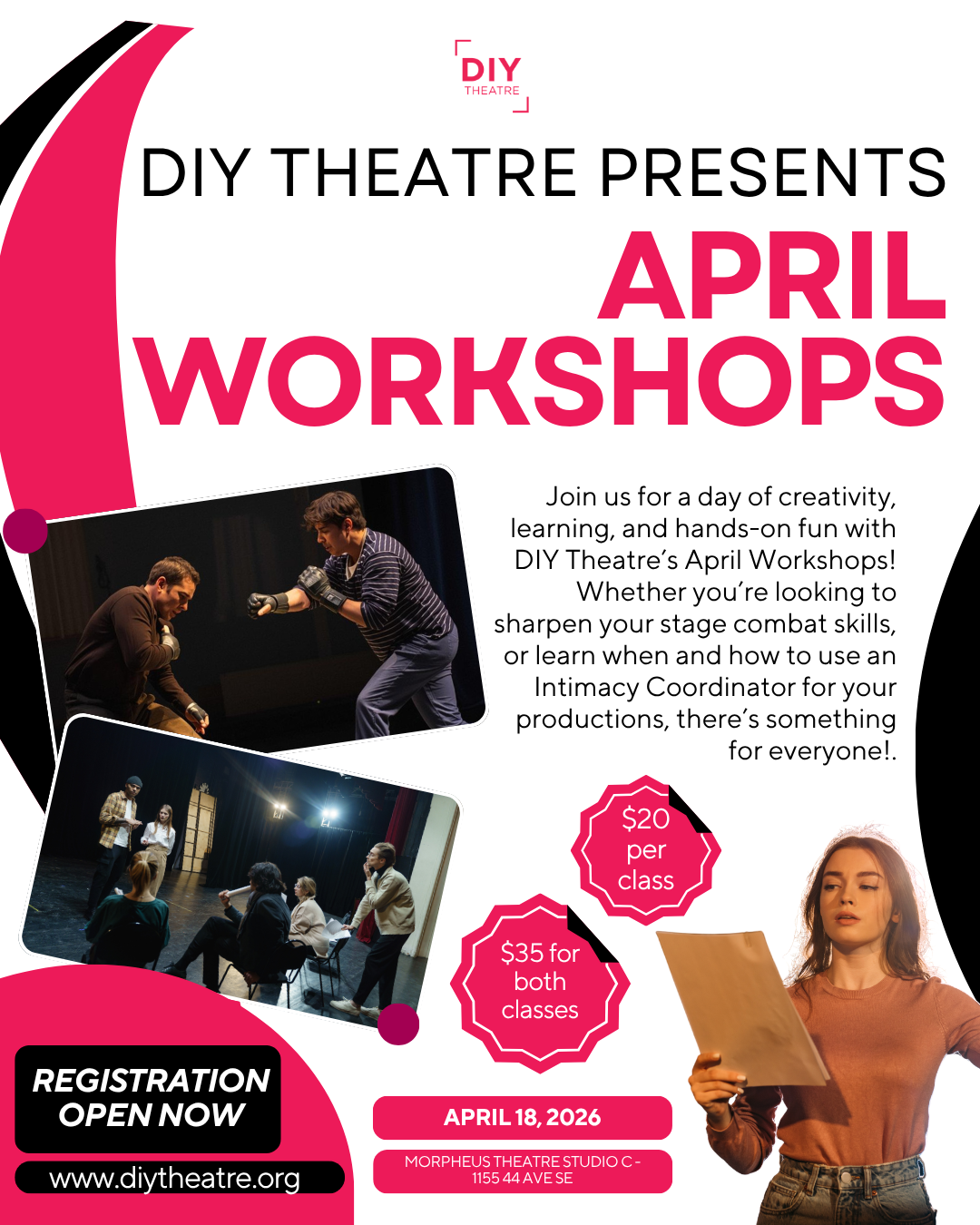 April Workshops