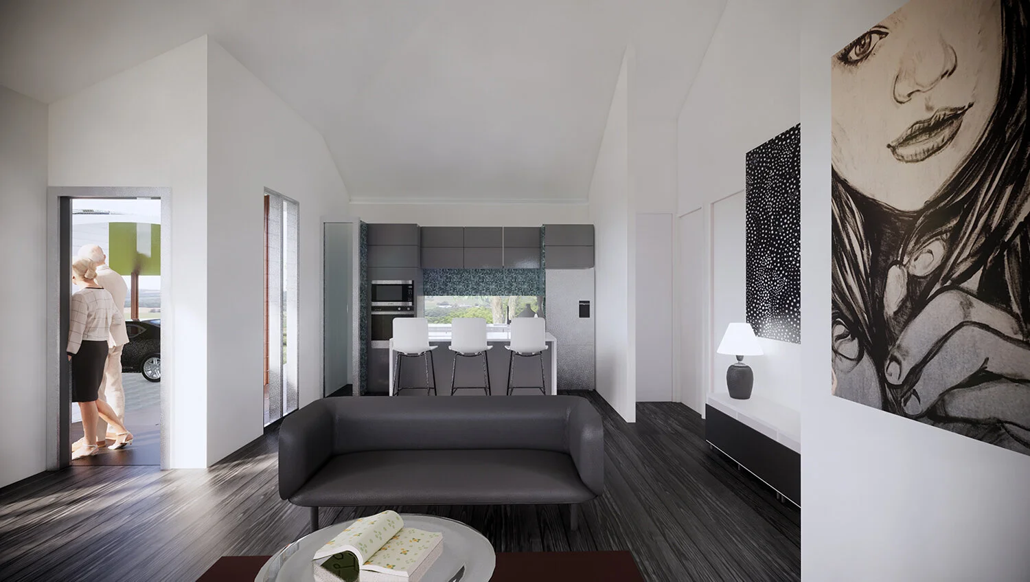 Pavilion Version Small dwelling (Noosa) 1 Kitchen.jpg