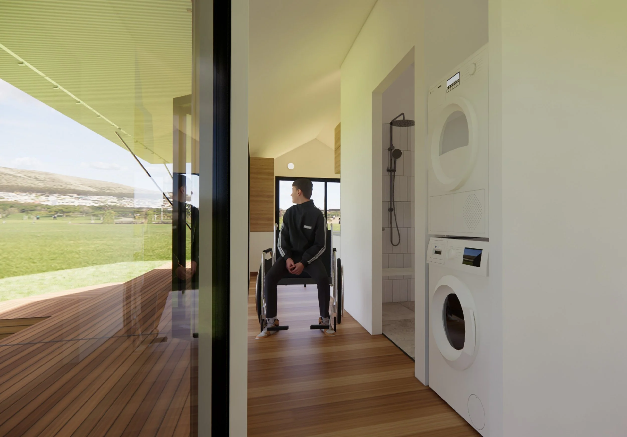 Tiny House PWD Bed to Hallway.jpg