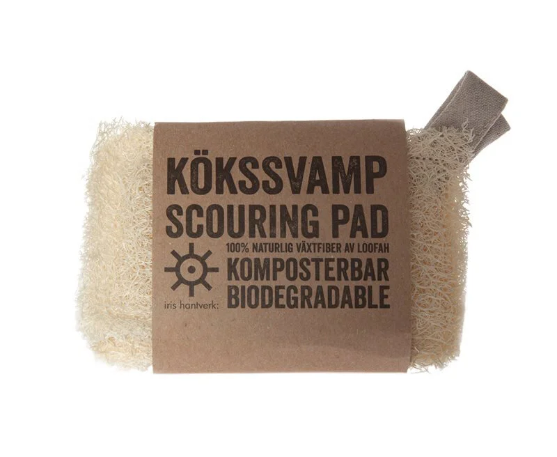 8. Naturlig och miljövänlig kökssvamp av loofa-gurka, 90 kr, Iris hantverk.