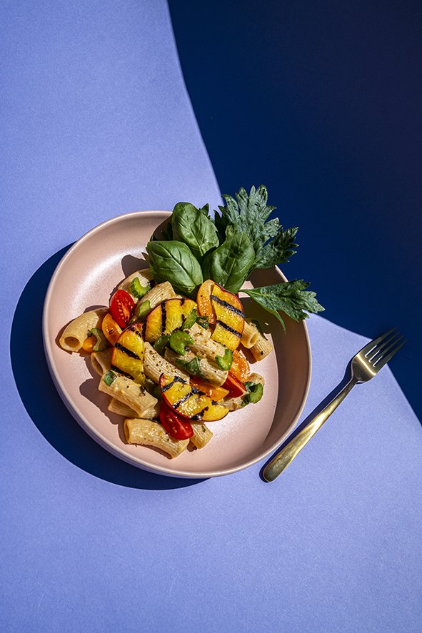 Kernser Pasta vegan mit Sommergemüse — Luzern isst - Eine fotografische ...