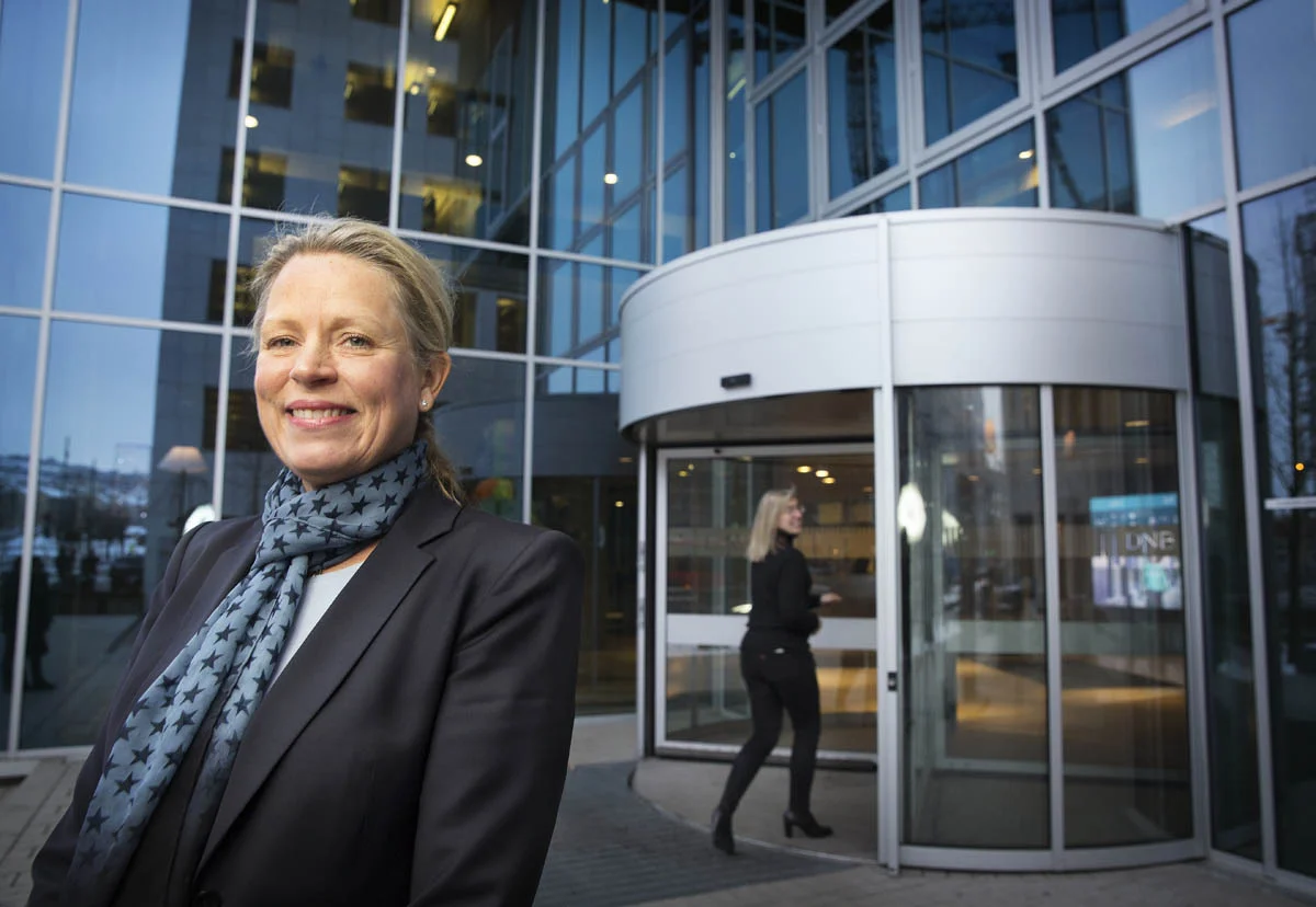 Appen Motimate blir DNBs hovedlæringsplattform. – Alt som ikke er på mobil, vil dø ut. Det vil prege hvordan vi jobber med våre ansatte, sier Solveig Hellebust, konserndirektør People & Operations i DNB