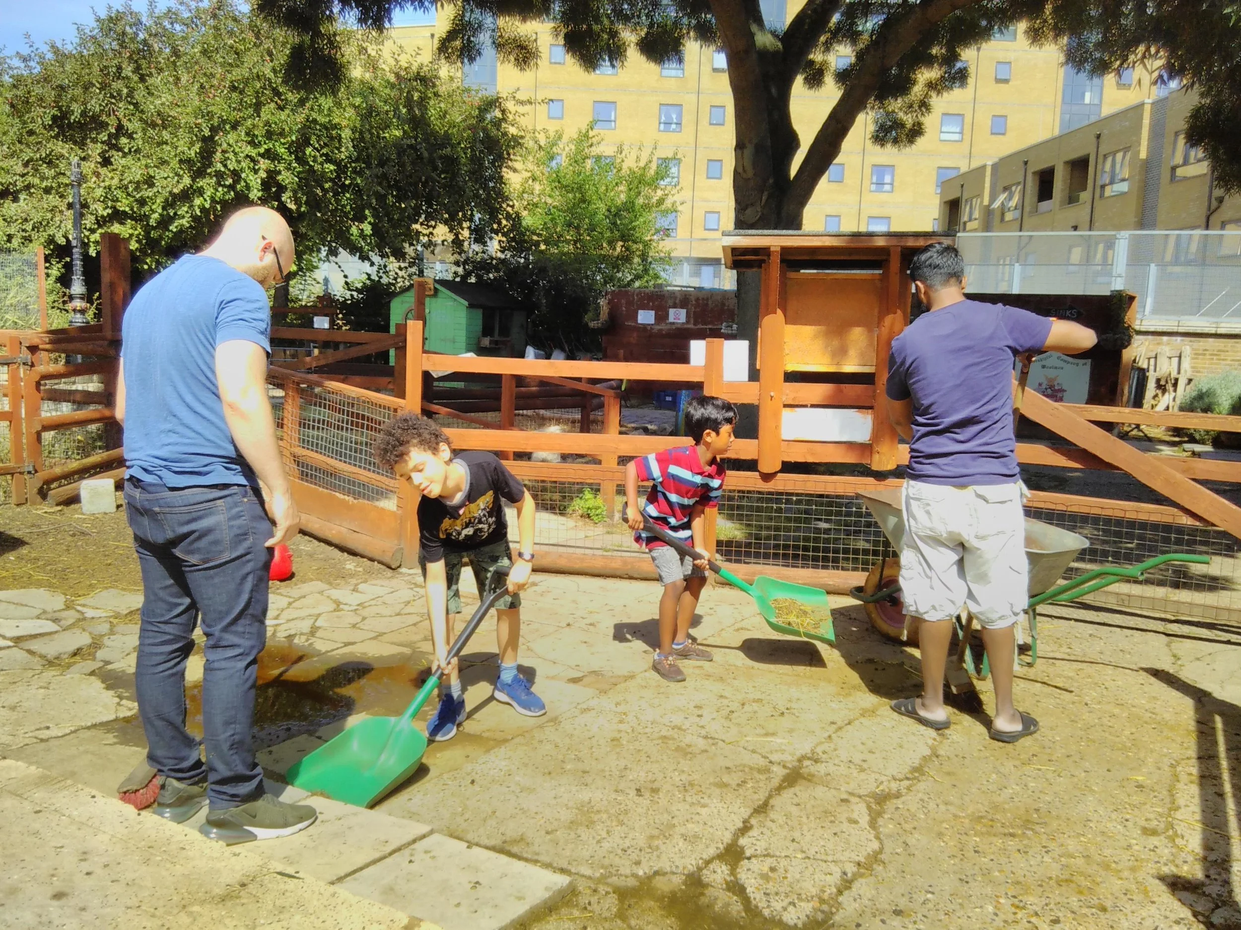 Families Go Wild in the Farmyard!