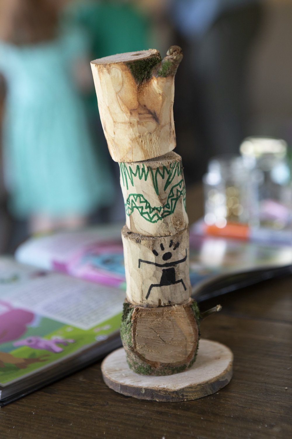 Handmade totem pole 2021.jpg