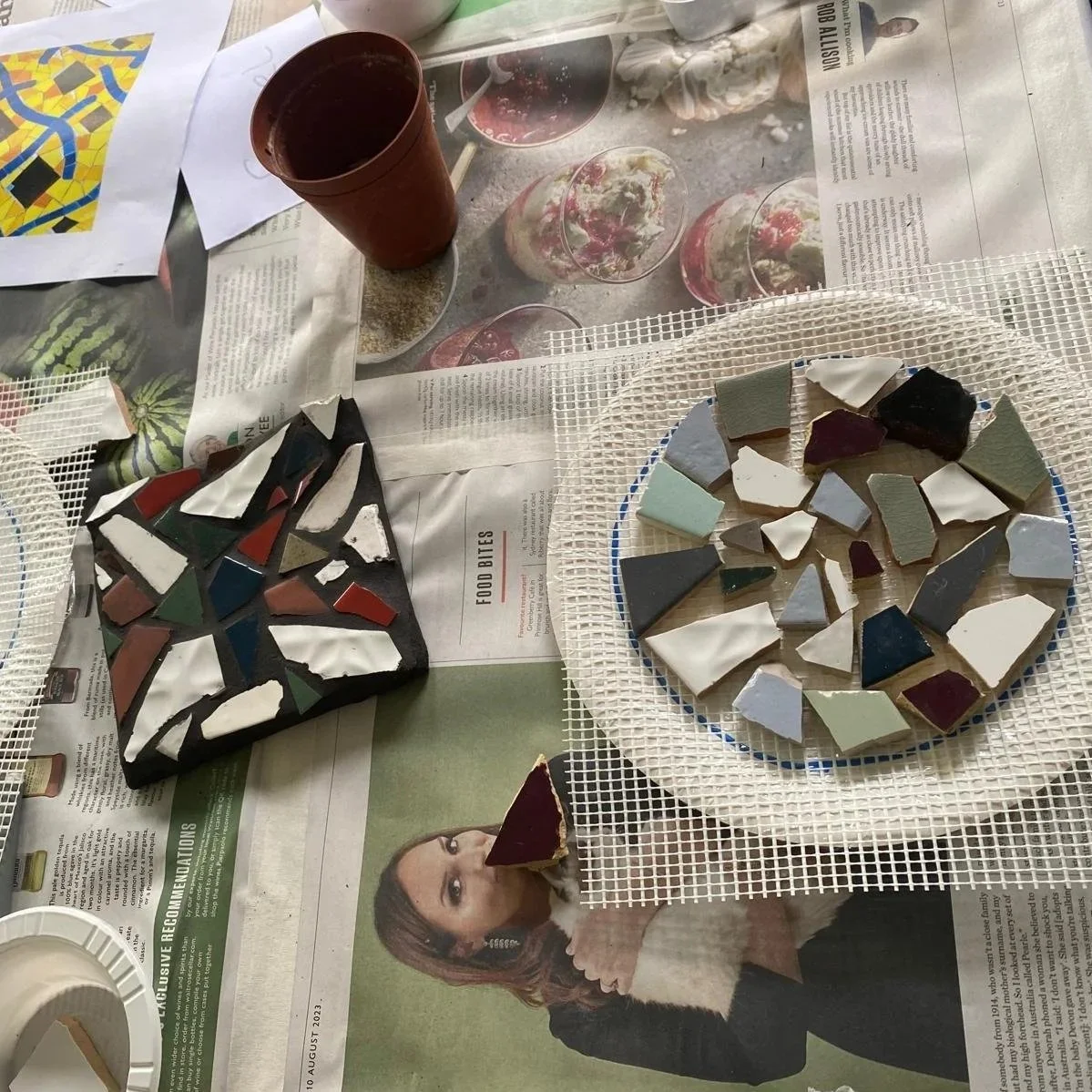 SUMMER HOLIDAY : Mosaic Makers Wednesday 20th August