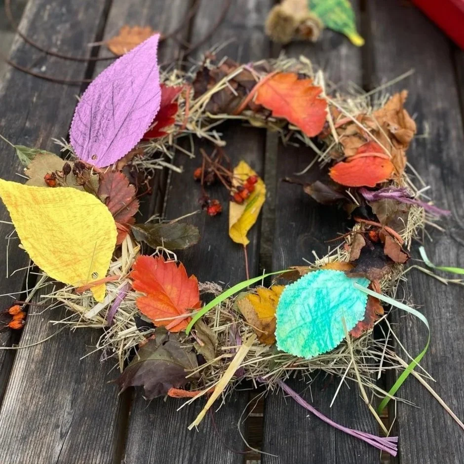 OCTOBER HALF TERM : Autumn Wreaths