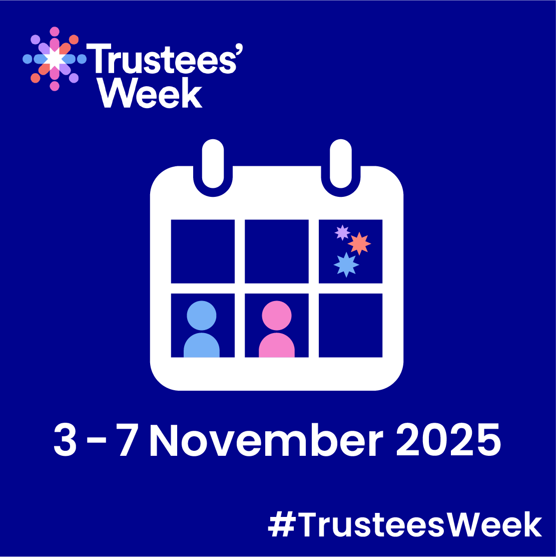 TRUSTEE WEEK. 3rd - 7th NOVEMBER