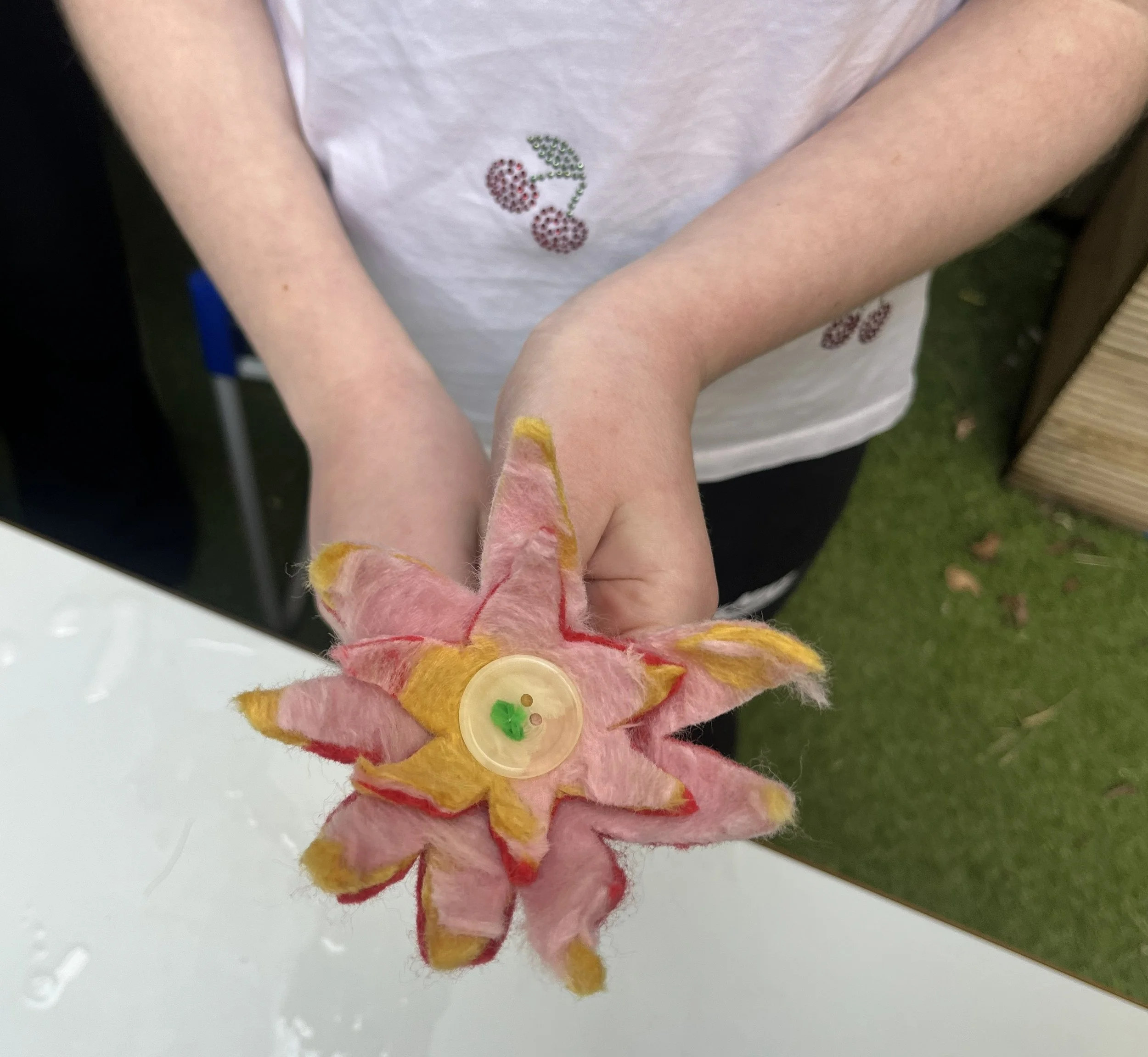 Easter Holidays : Felted Flowers (Tues 31st)