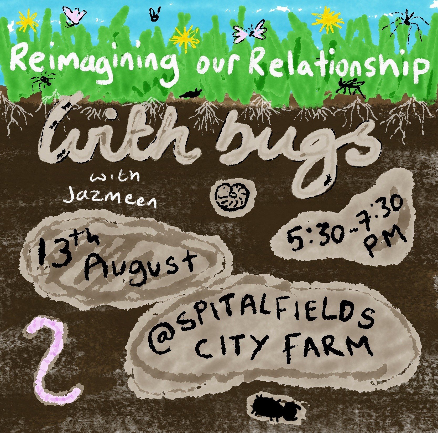 Reimagining and queering our relationship with bugs and ecosystems