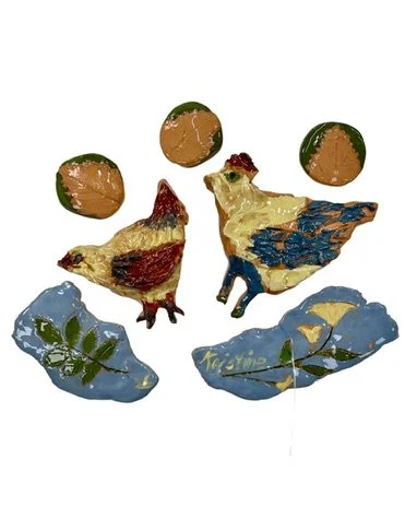 SUMMER HOLIDAYS : Ceramic Tile making with Communal Clay (Tues 11th Aug - 11am - 1pm)