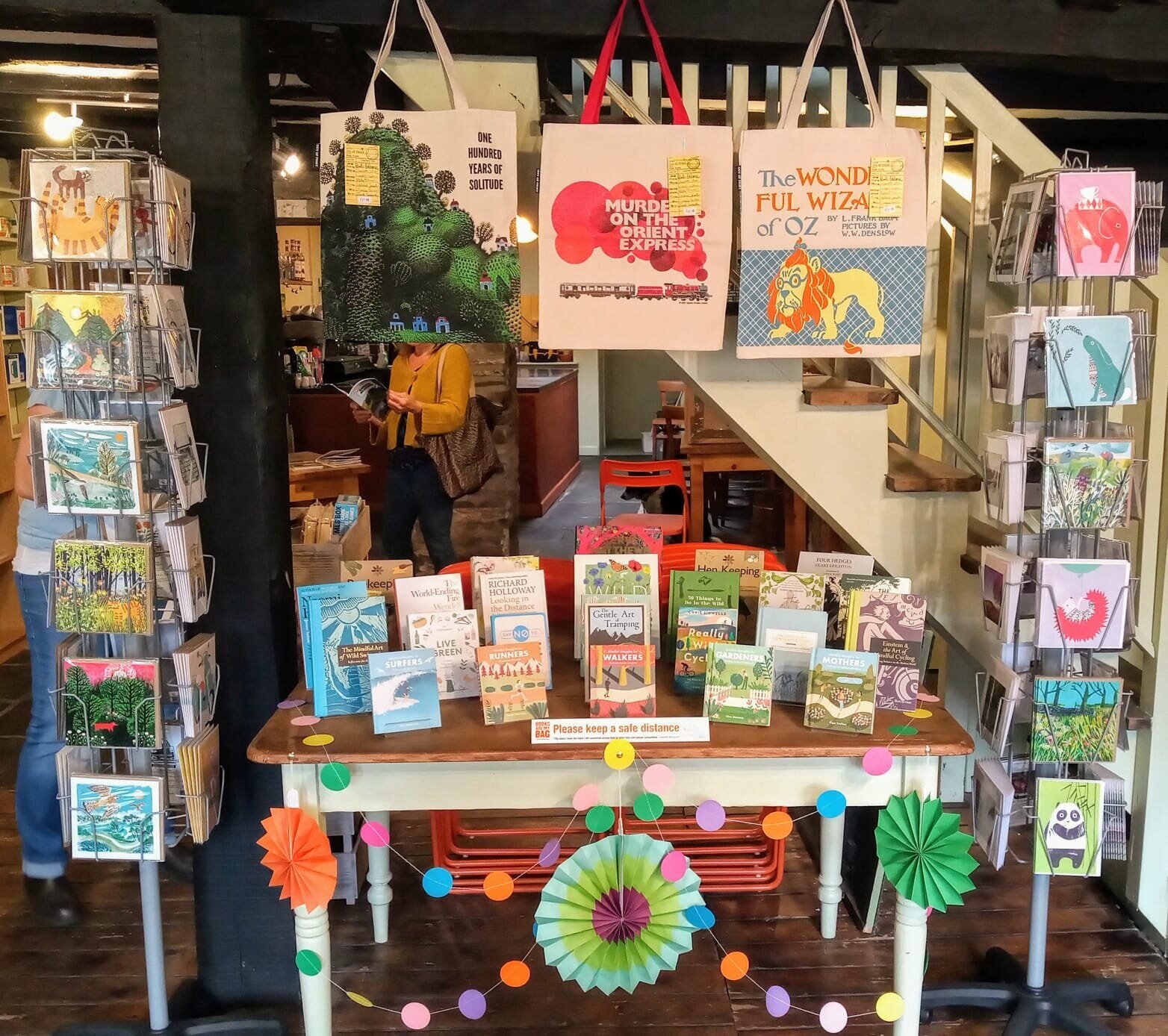 Our fabulous book table!