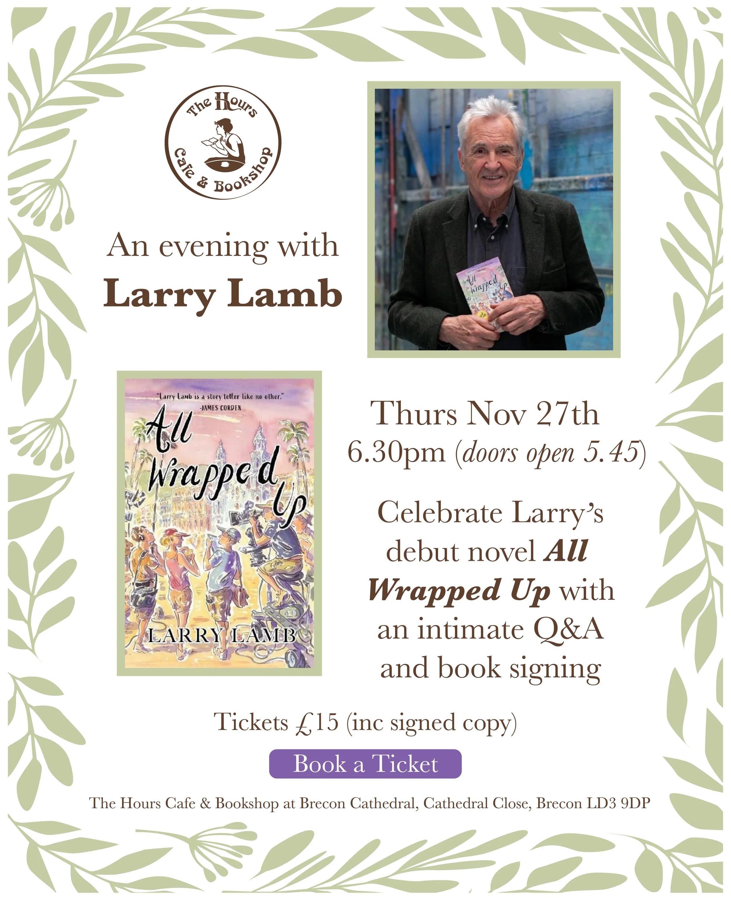 An evening with Larry Lamb