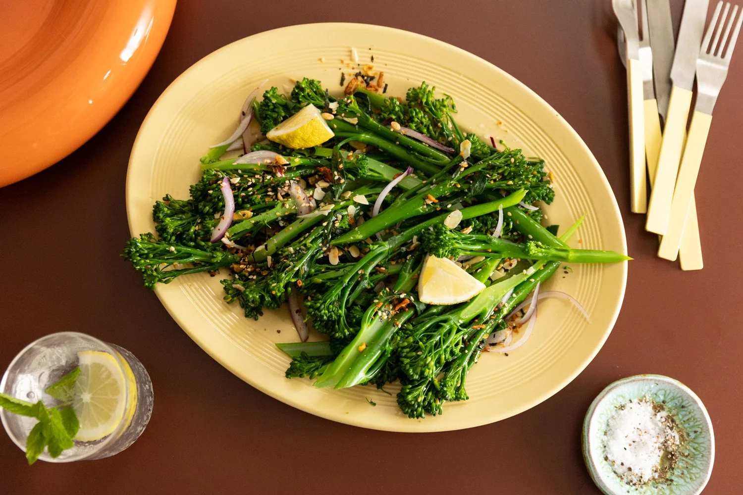 Broccoli Crunch Salad with Almonds