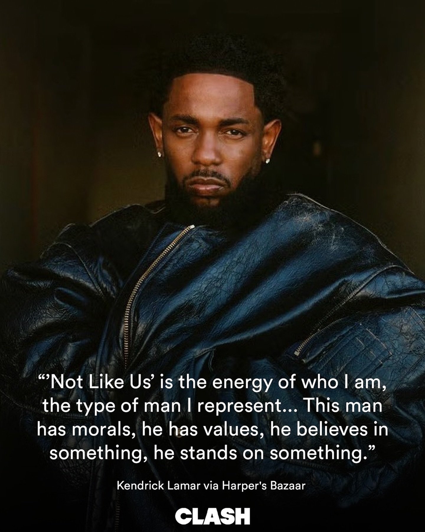 Kendrick Lamar sat down with SZA for Harper&rsquo;s BAZAAR latest cover to discuss what &ldquo;Not Like Us&rdquo; means to him, the first time he cried and more.

📸: @quentindebriey for @harpersbazaarus