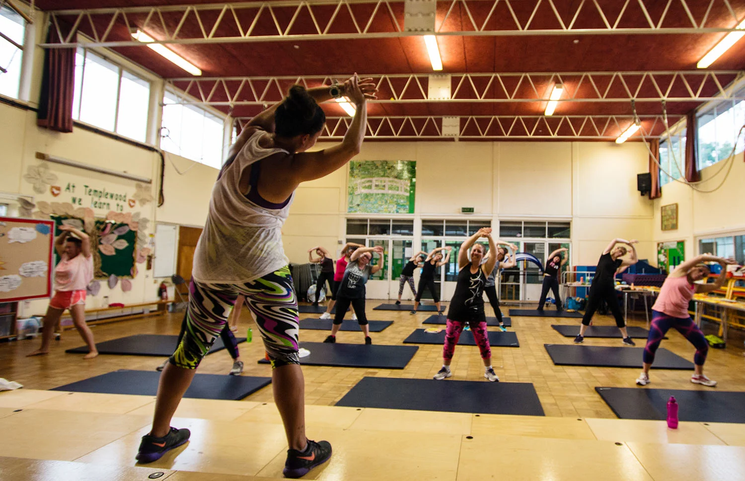 Portfolio project: Well In Fitness brand photography | Beehive Green Design Studio