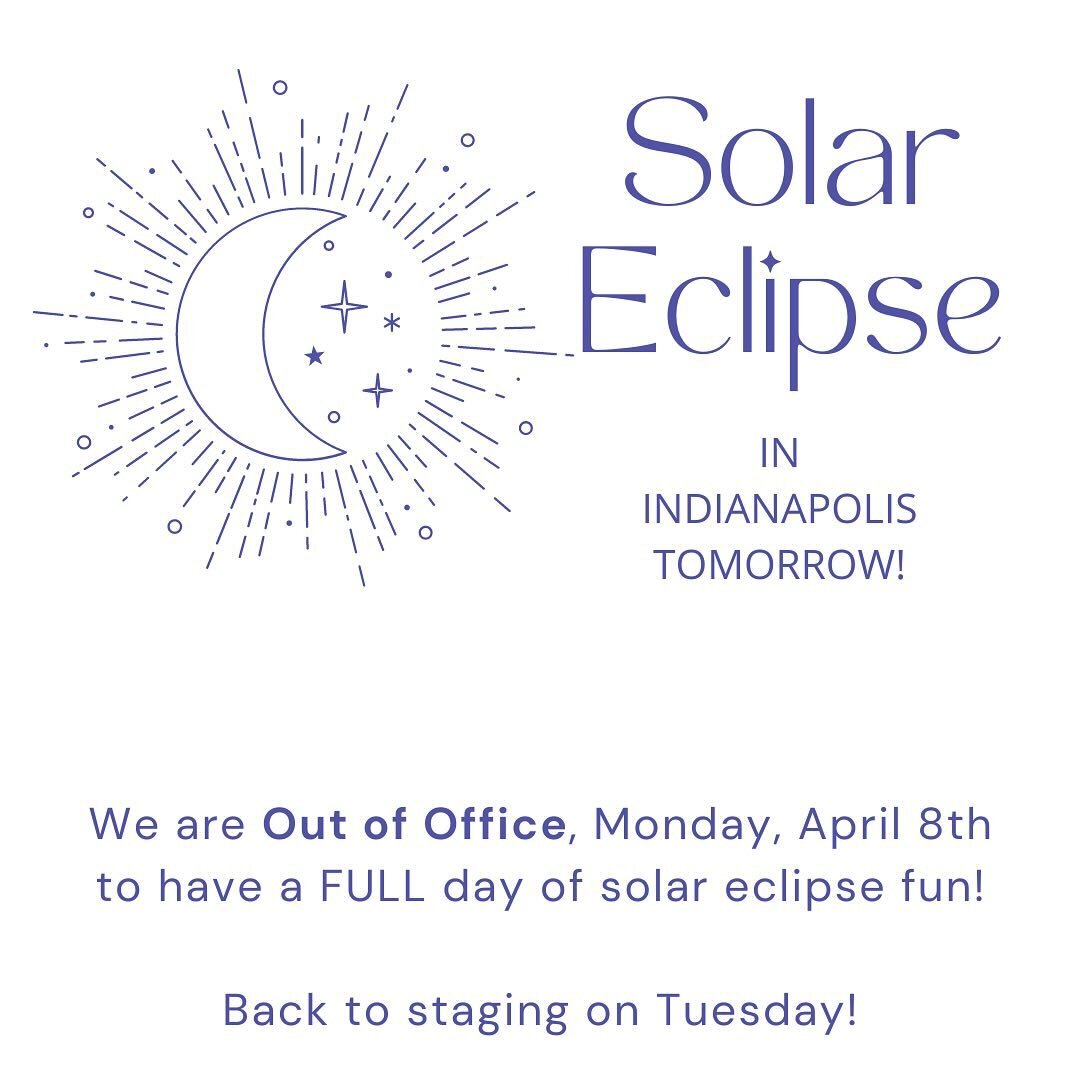 So excited for this day and the weather looks great here in Indianapolis! 🌑We have our eclipse glasses ✔️and will be out our the sailboat with family and friends!  Where are you going to watch this amazing event?