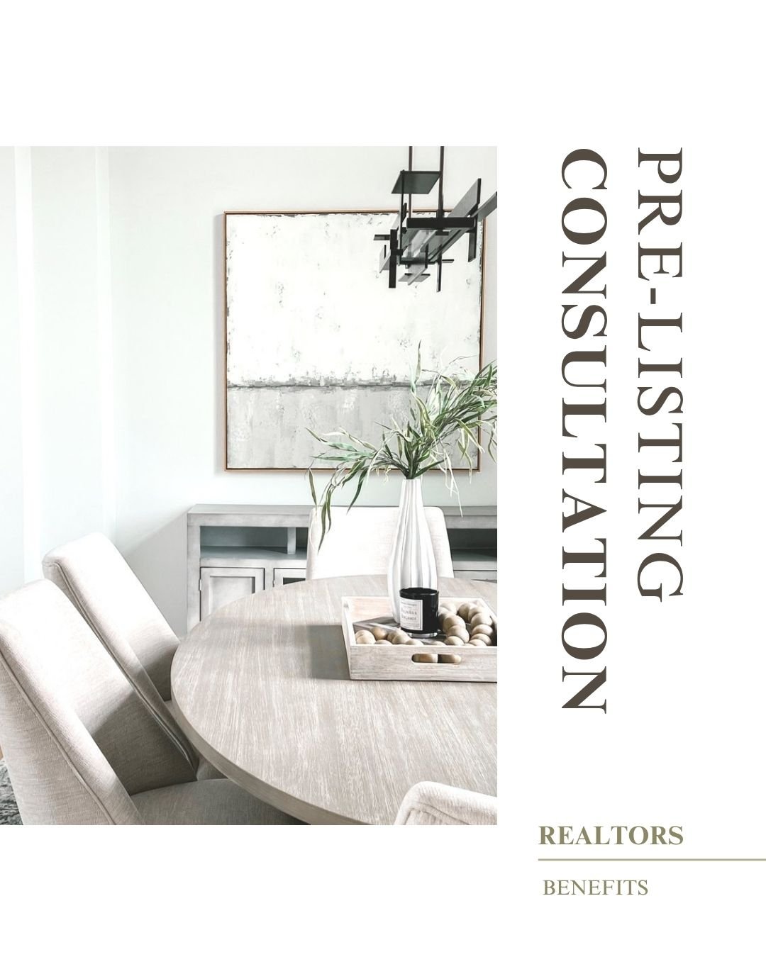Realtors, want to stand out in your listing presentation? 

A Pre-Listing Consultation gives your sellers a professional edge with a custom room-by-room action plan 💡 

It's an hour that brings major results. Let&rsquo;s partner up 🤝 

#IndianaReal